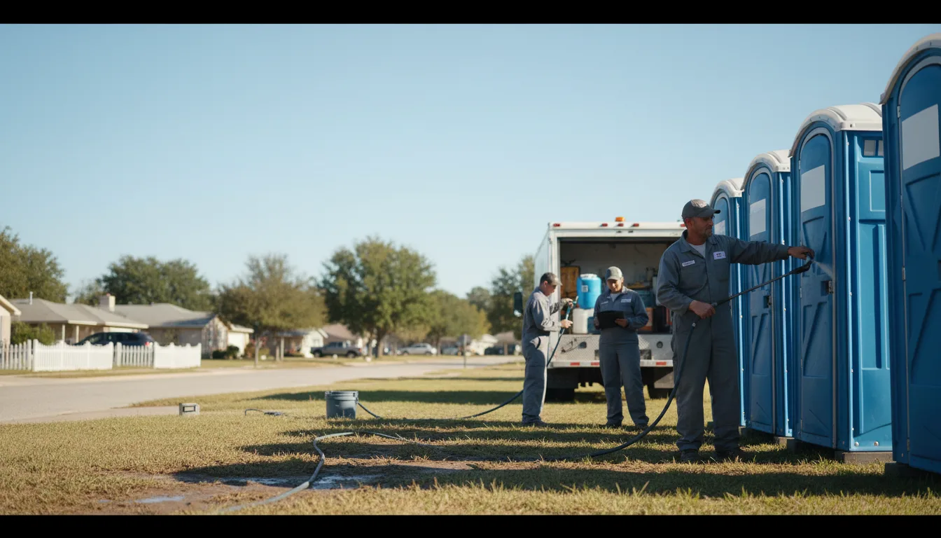 Long-Term Portable Toilet Rental in Webster City, IA near me